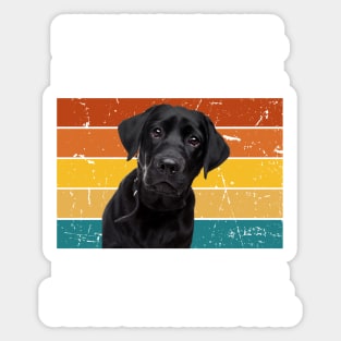 Every snack you make. Labrador retro theme Sticker